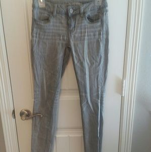 American Eagle Grey Jegging Jeans